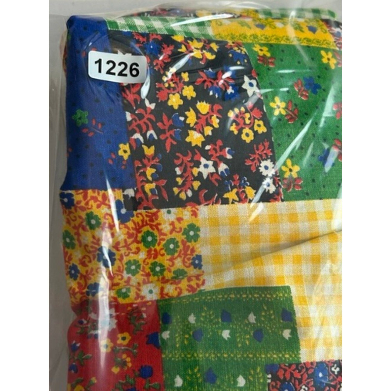 Handmade Patchwork Maxi Skirt Elastic Waist Cottagecore Prairie Small Folk Quilt