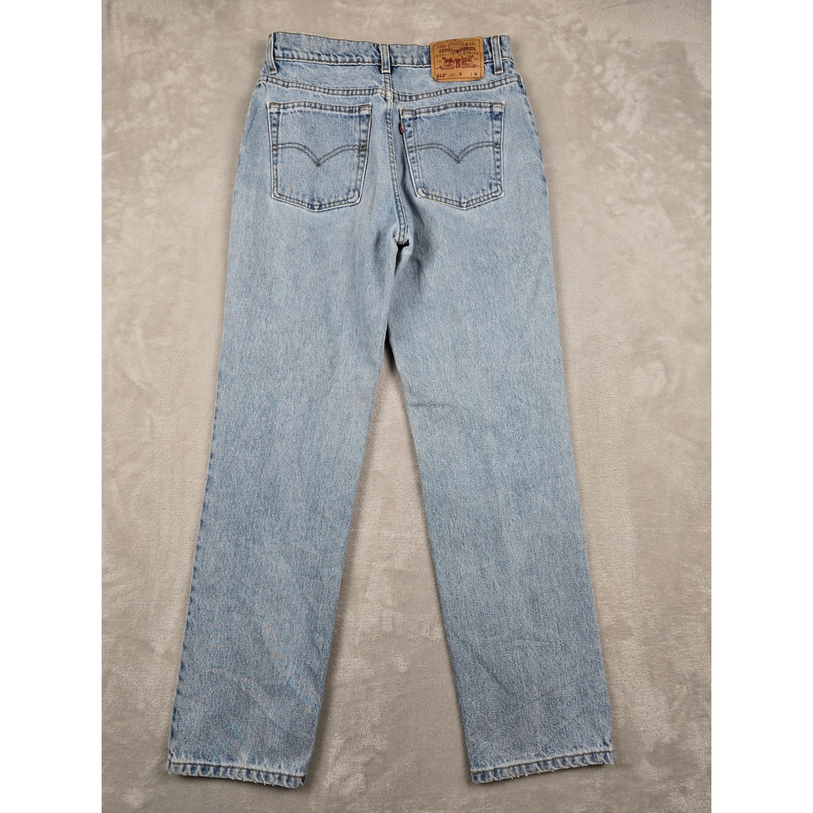 Vintage Levi’s 512 Slim Fit Straight Leg Jeans Womens Juniors 11 Jr. M 1990s