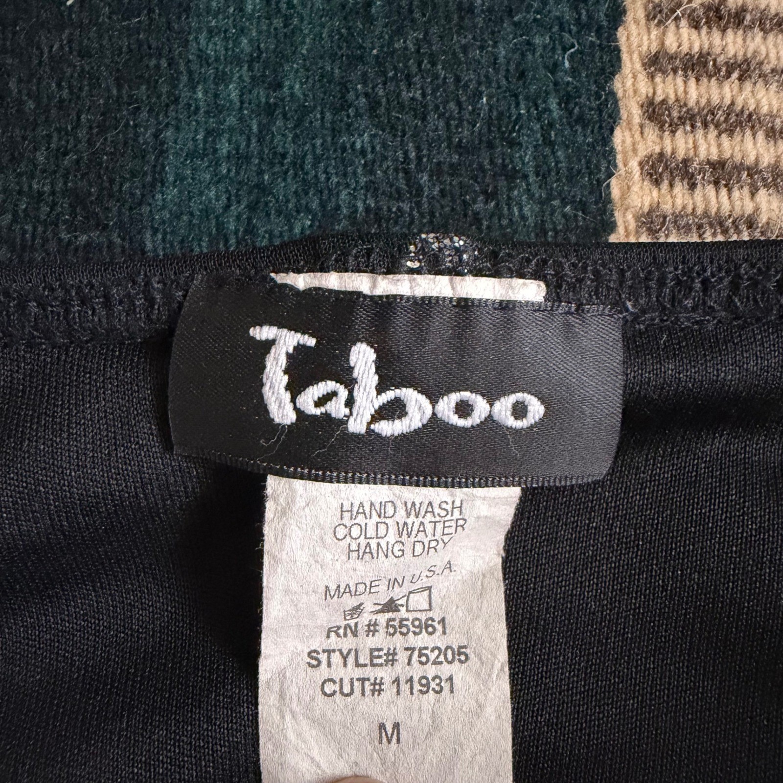 Vtg 90s Y2K Taboo Black Glitter Asymmetrical Fairy Dress Sz XS Ruched Whimsygoth