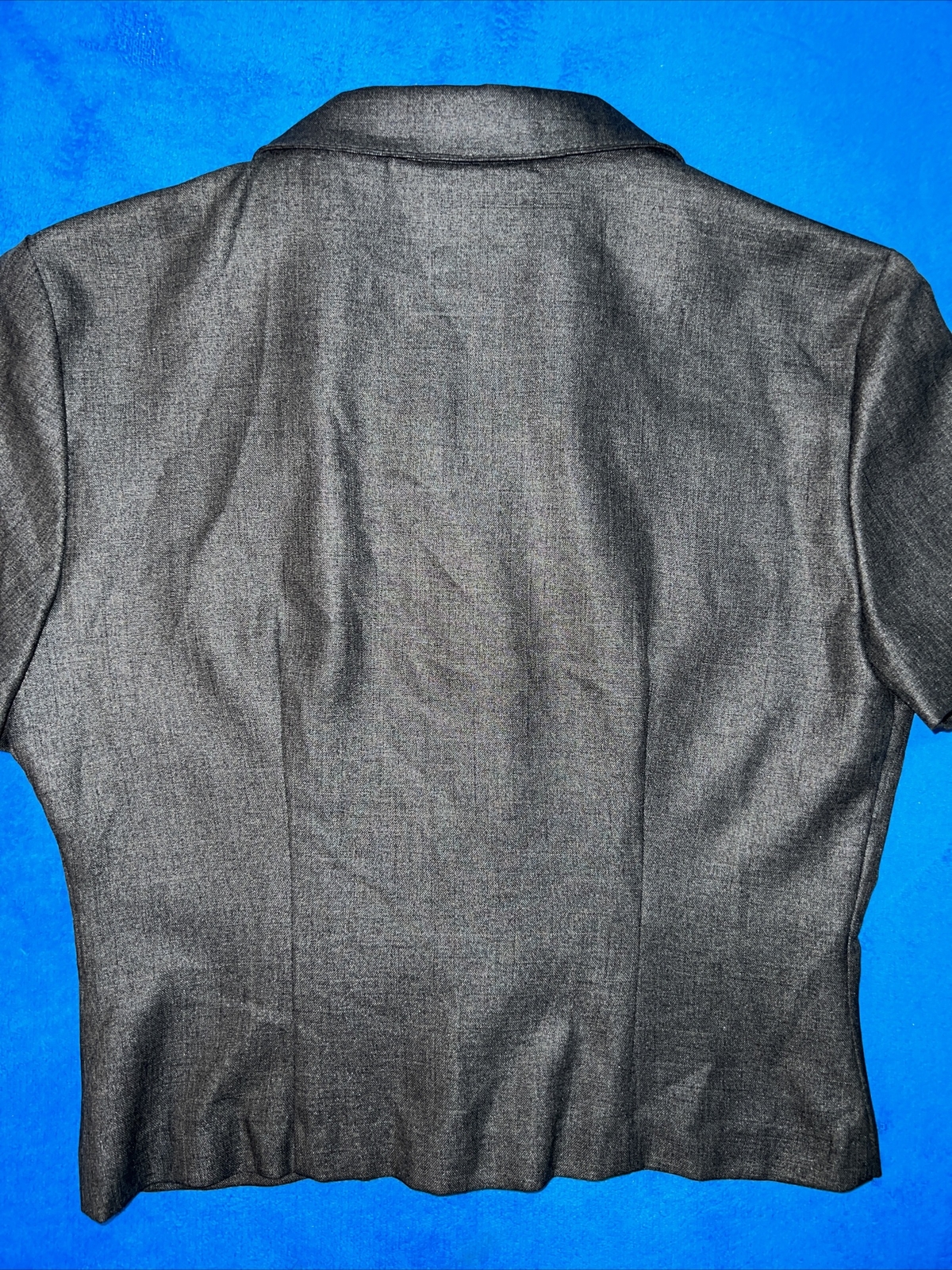 Vintage Dawn Joy Fashions Short Sleeve Top, Blazer, Blouse, Women’s Size 7/8