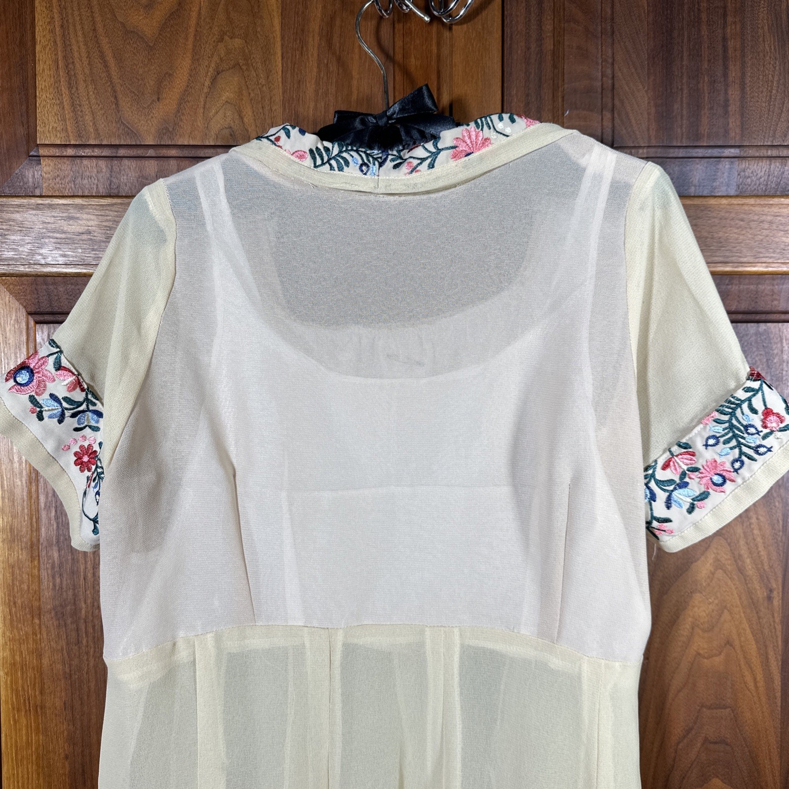 Vintage1930s 1940s style Dress Possibly from the 1970s Prairie Folk Revival