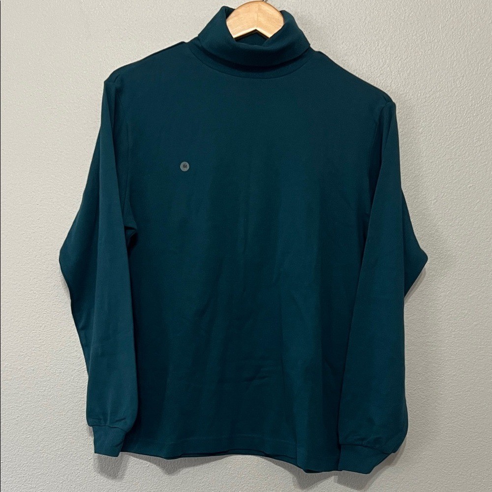 Vintage Northern Reflections Women’s Med Dark Teal Turtleneck Sweater Timeless