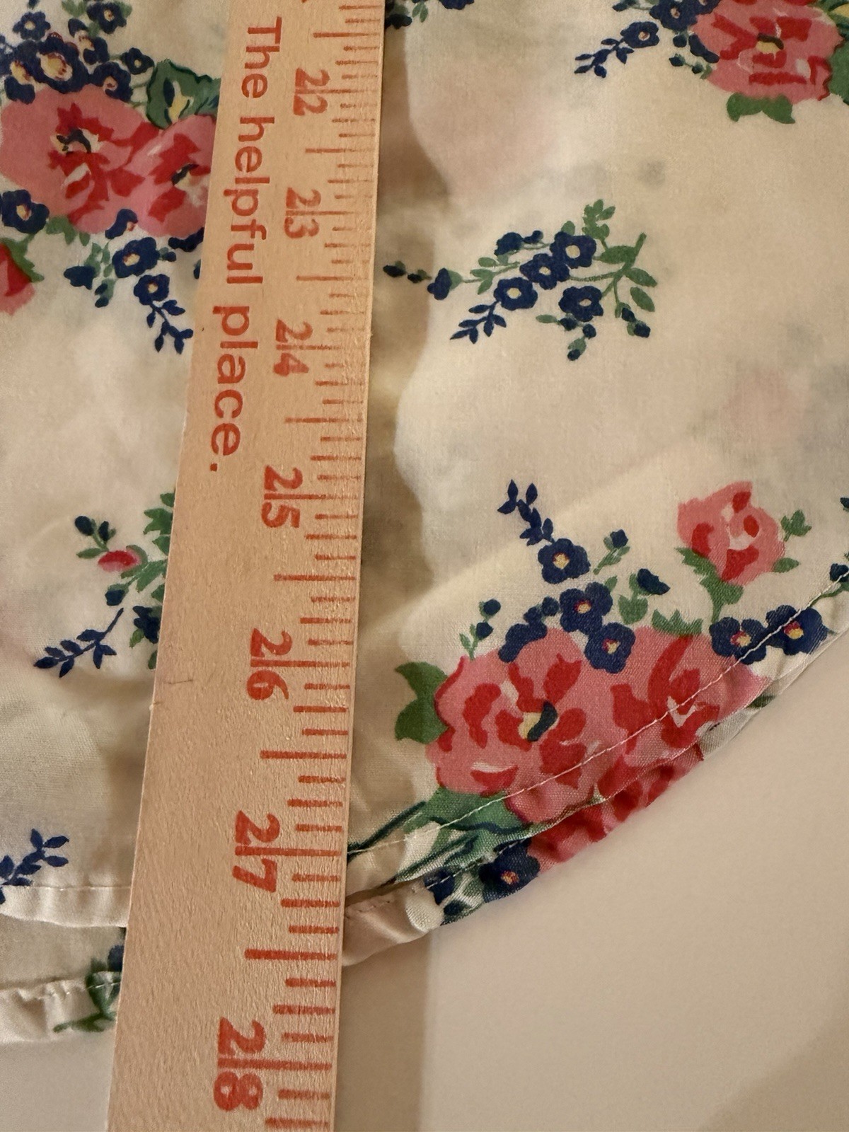 Vintage 80s Liz Thomas white floral cottagecore indie retro preppy camp shirt XL