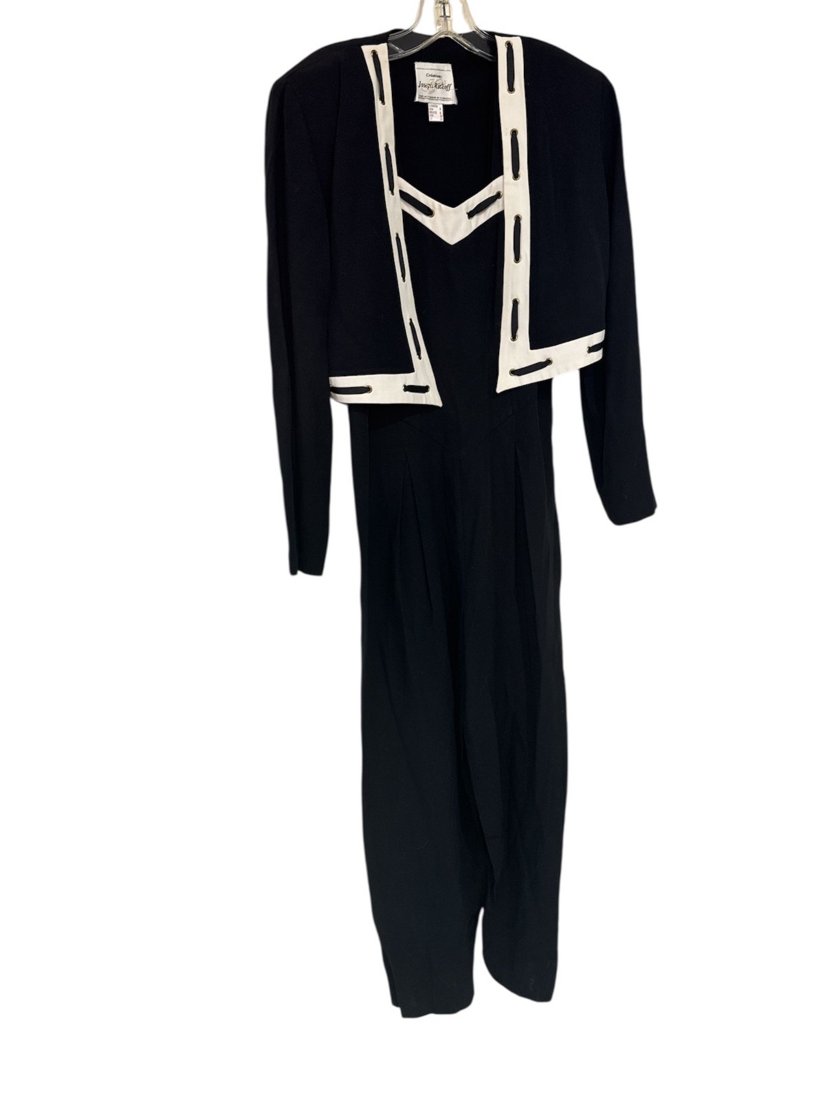 VINTAGE Joseph Ribkoff CREATIONS JUMPSUIT and JACKET