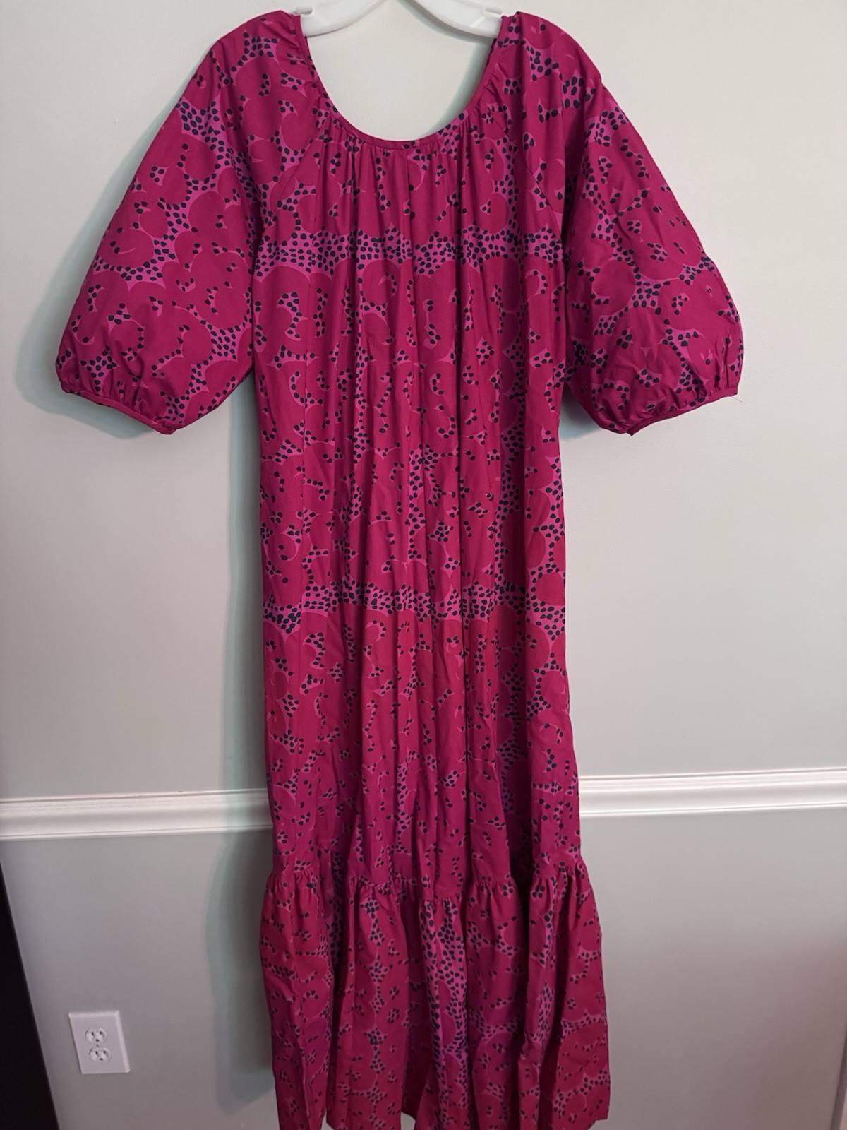 NWT Rare RAKKAUSKIRJE Marimekko Love Letter Dress in TARJA Vintage Small Pink