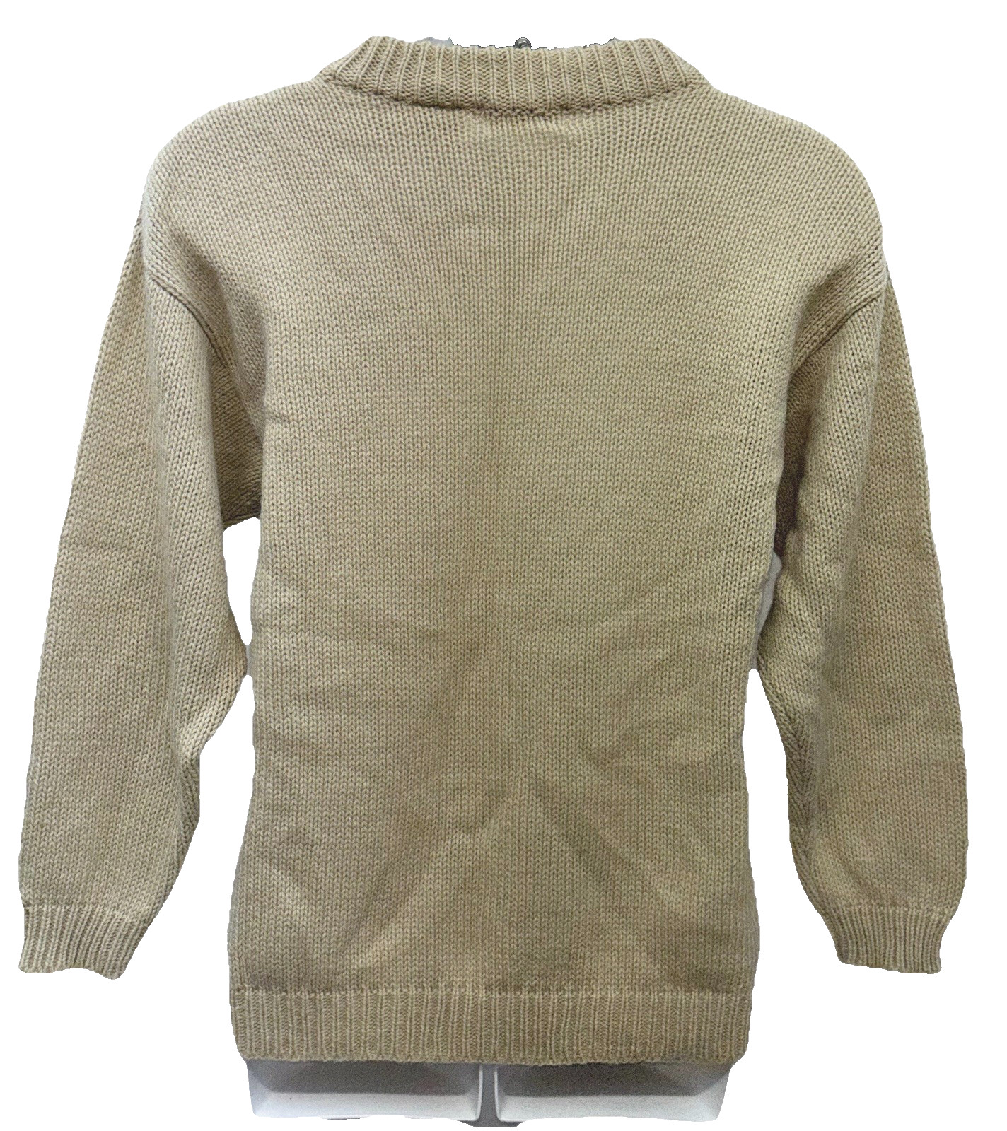 Belier Roche Women Size M Pullover Long Sleeve Wool Blend Sweater Multicolor