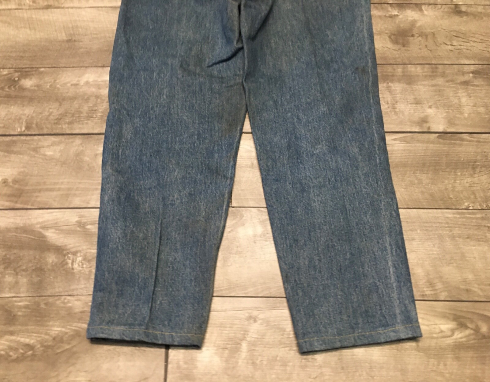 Vintage LEE Rider Made in USA Womens Denim Blue Mom Jeans Size 13 Med 28” Inseam