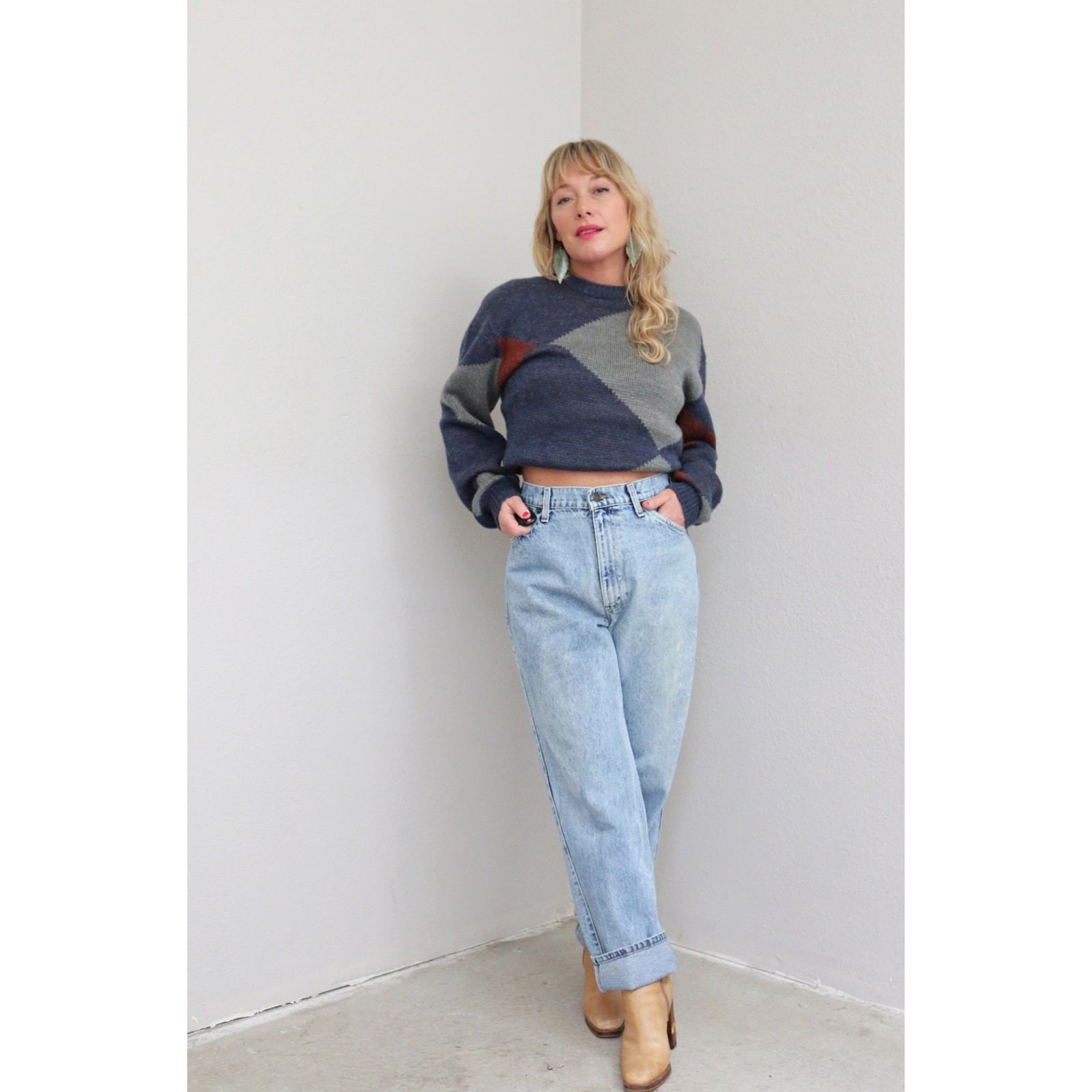 1980’s Vintage Levi’s Baggy Fit 840 Jeans ~ Women’s LG XL 36″ to 37″ ~ Men’s LG