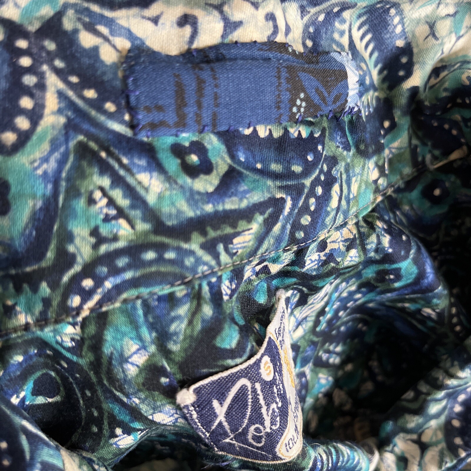 1950s Vintage Women S Robin’s For Iolani Aloha Shirt Repaired Selvedge Rayon