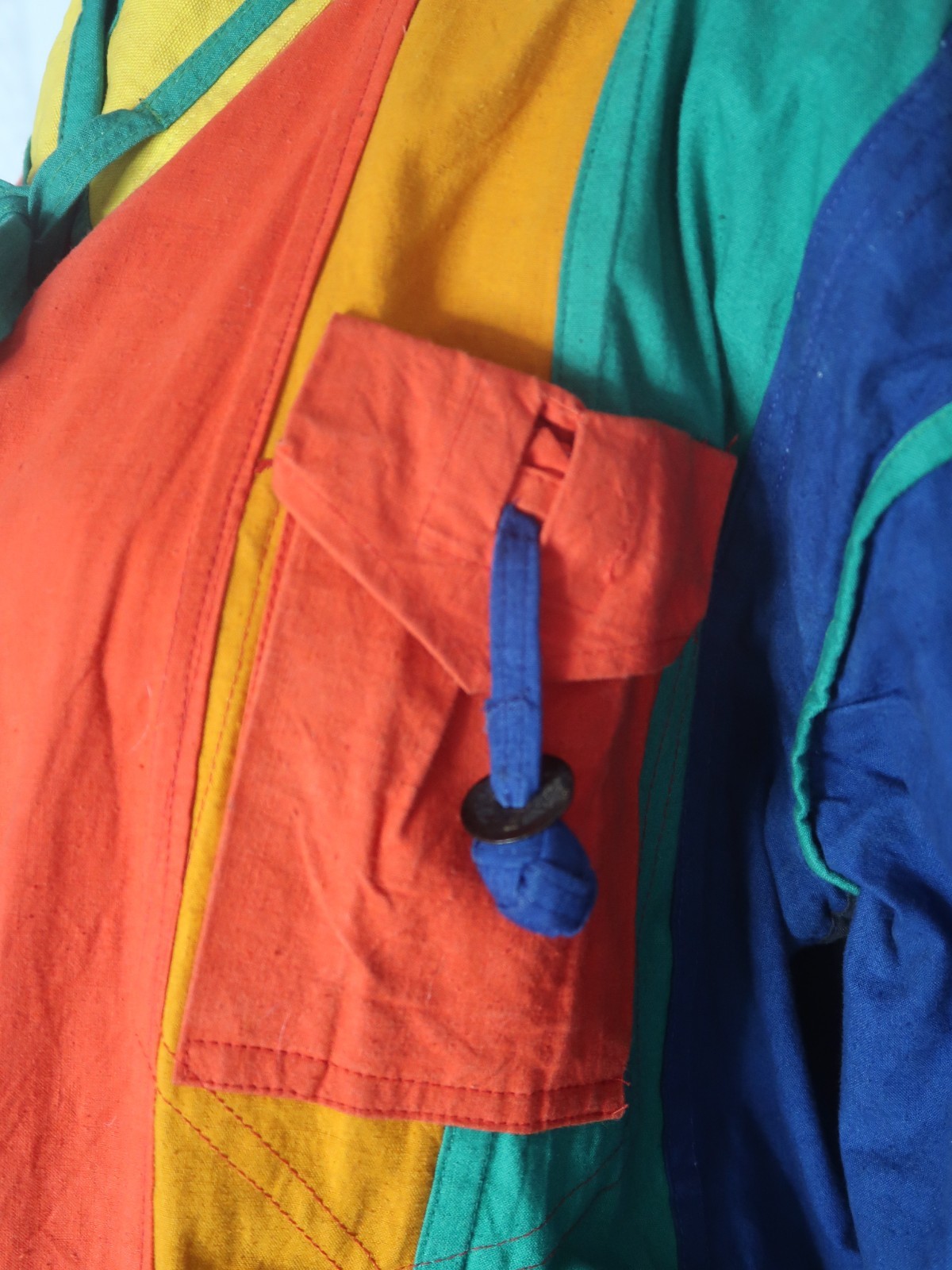 80s Space Islands Light Industries Convertible New Age Crew Jacket Punk Grunge