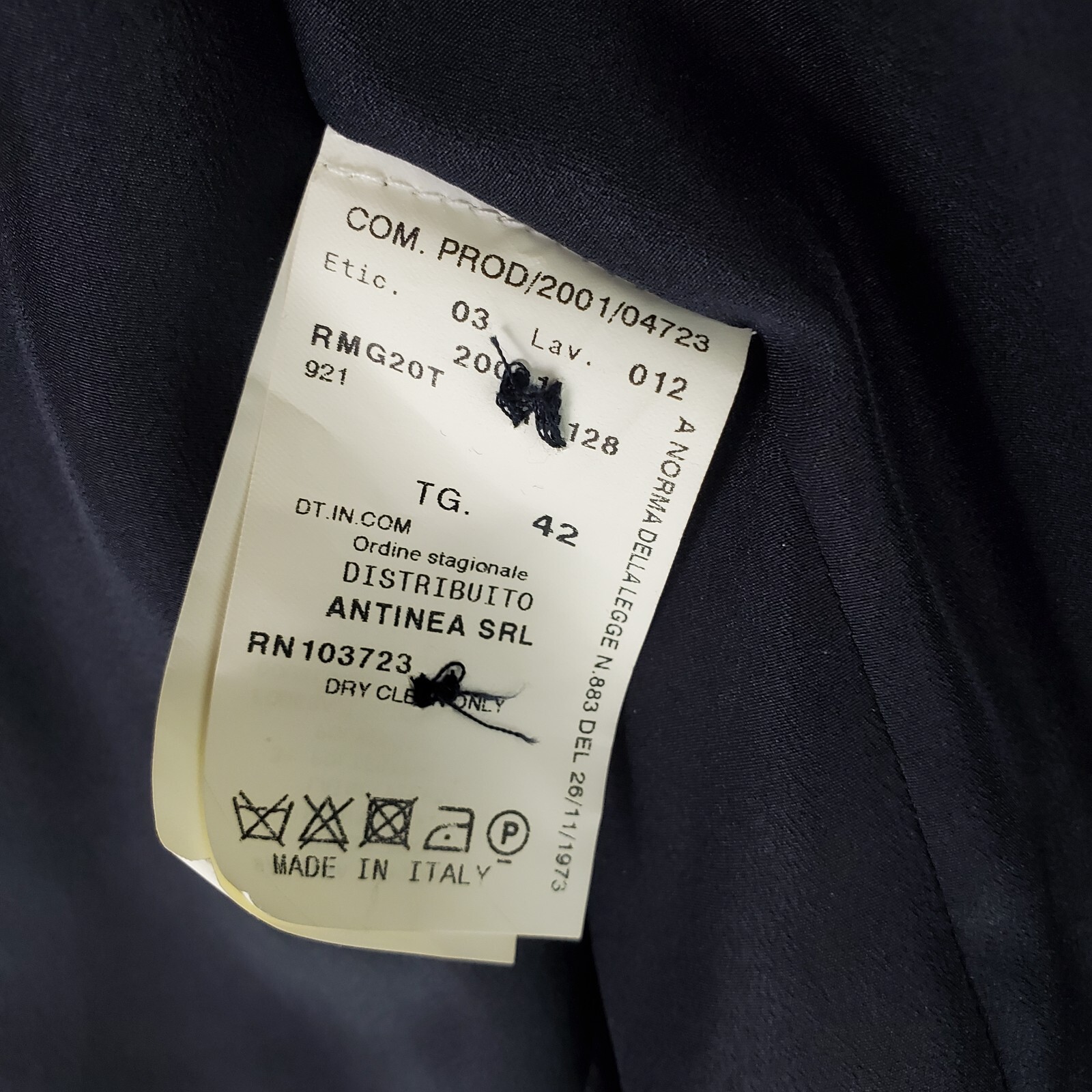 ARMANI COLLEZIONI Womens Size Small 6 Italy Made Black Plaid Wool Blazer Jacket