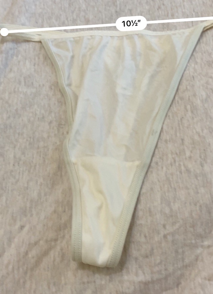 VINTAGE VASSARETTE High Cut Thong #10