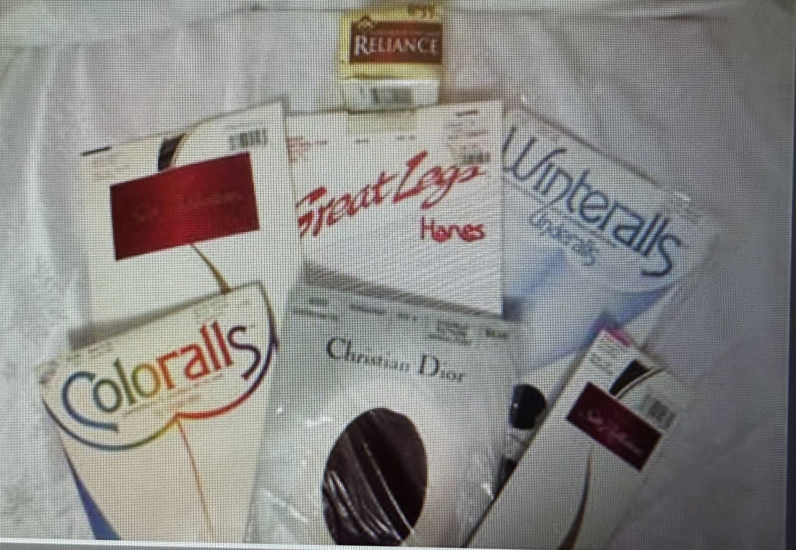 NEW Vintage Lot Of Nylons Pantyhose Knee Highs Hanes Christian Dior Women C D 3