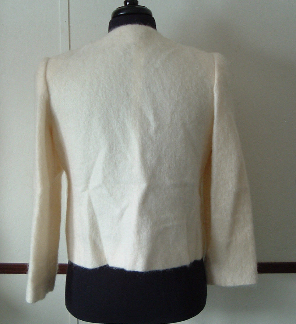 Vintage mohair blazer jacket size 12 Lombardi inc made in USA