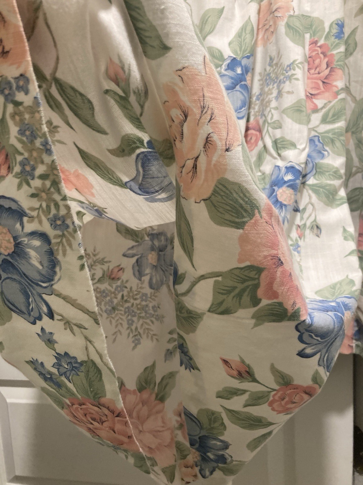 Vintage Floral Skirt Suit Short & Puff Sleeve Skirt The Traveler By Connie Sz 18