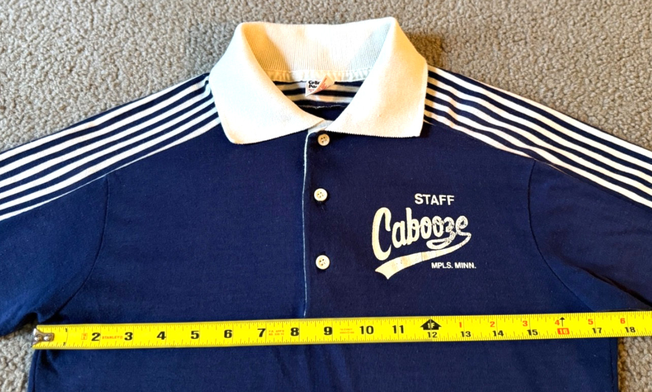 VTG 70s Cabooze Minneapolis Bar Staff Polo Shirt & T-Shirt – Women’s S/M