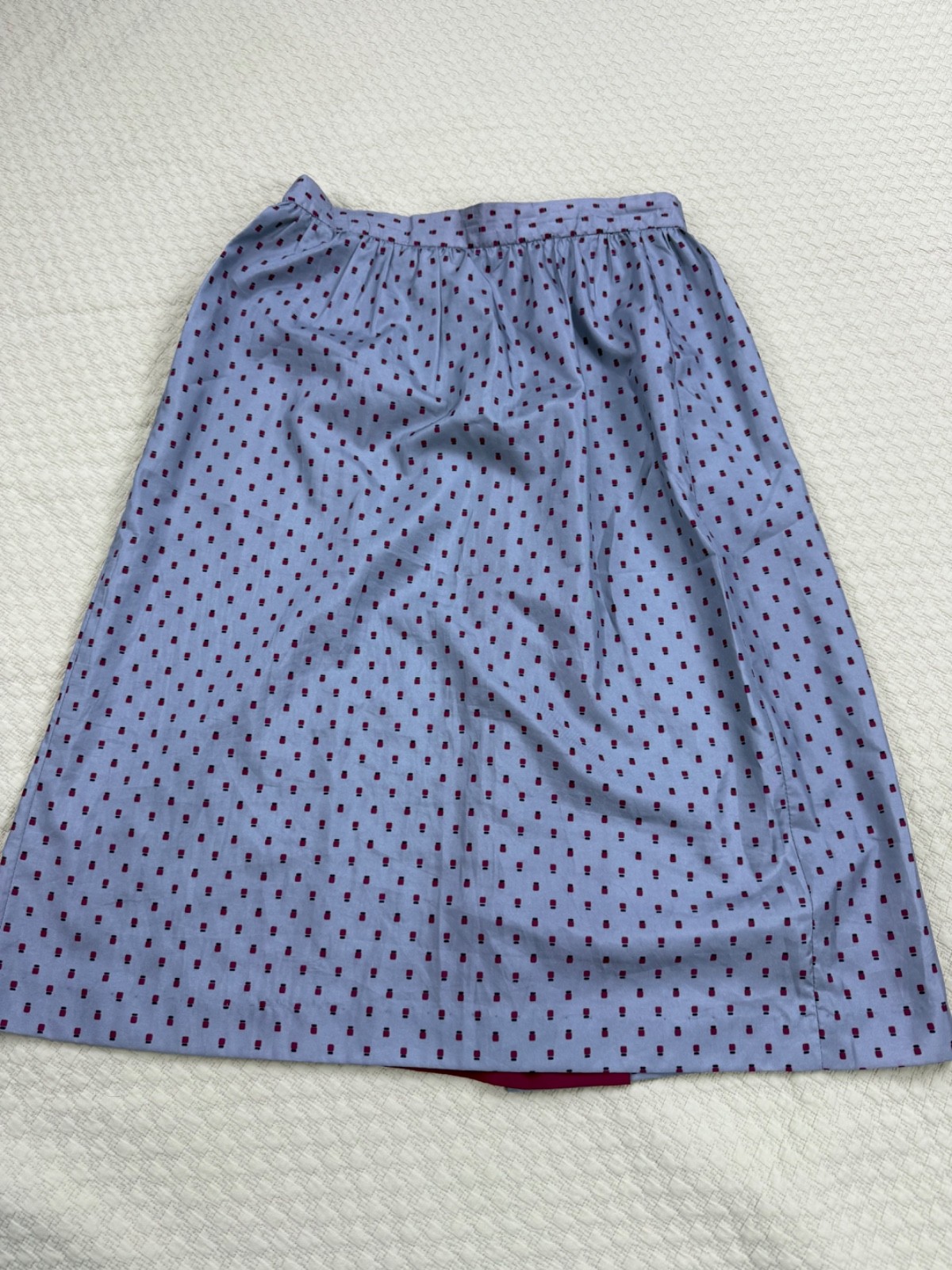 Jerell of Texas Pance 1970s Two Piece Set Polka Dot Skirt Top | Size 9
