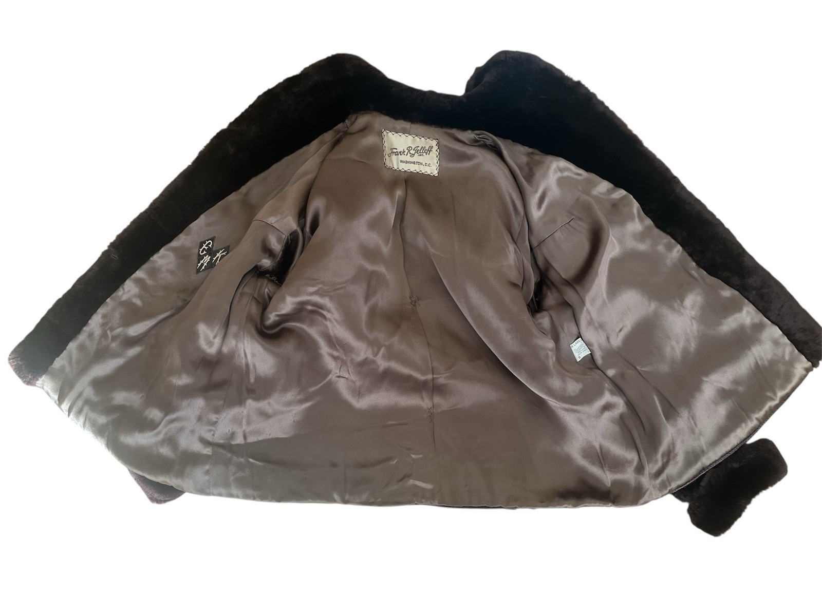 One of a kind Frank R. Gelleff Brown genuine fur