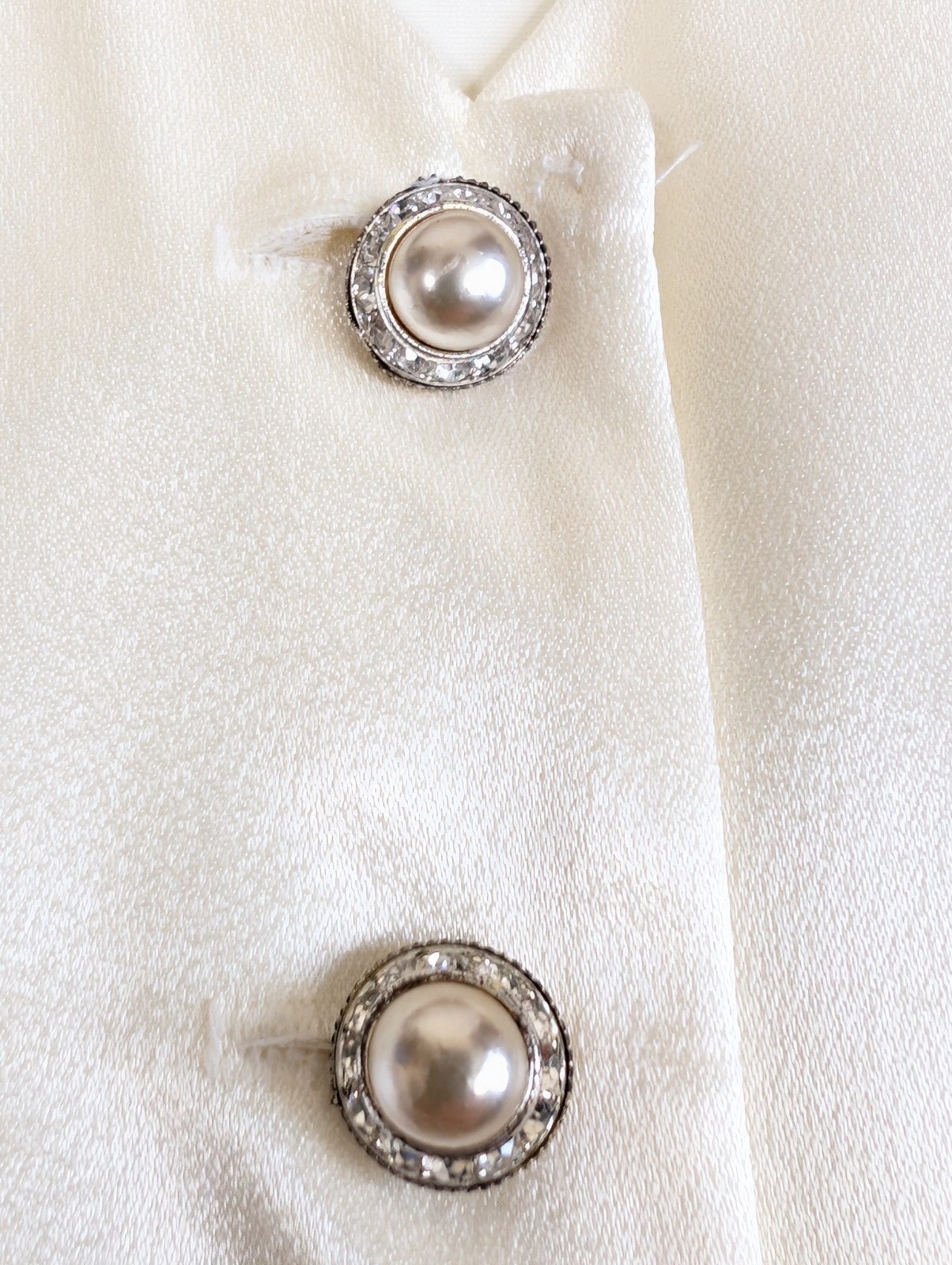 Vintage Michael Marcella Blouse Fitted W/ Sheer Sleeve Women’s Size 10 Victorian