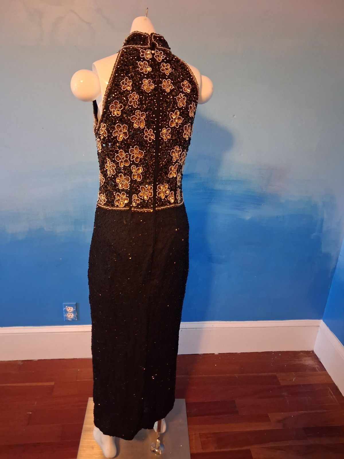 vintage laurence Kazan evening gown