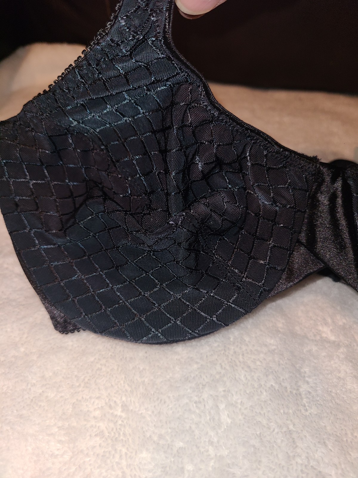 VTG NWT Vassarette Bra NOS 34C Black Sable 75188 „Unlined Underwire 80’s 90’s
