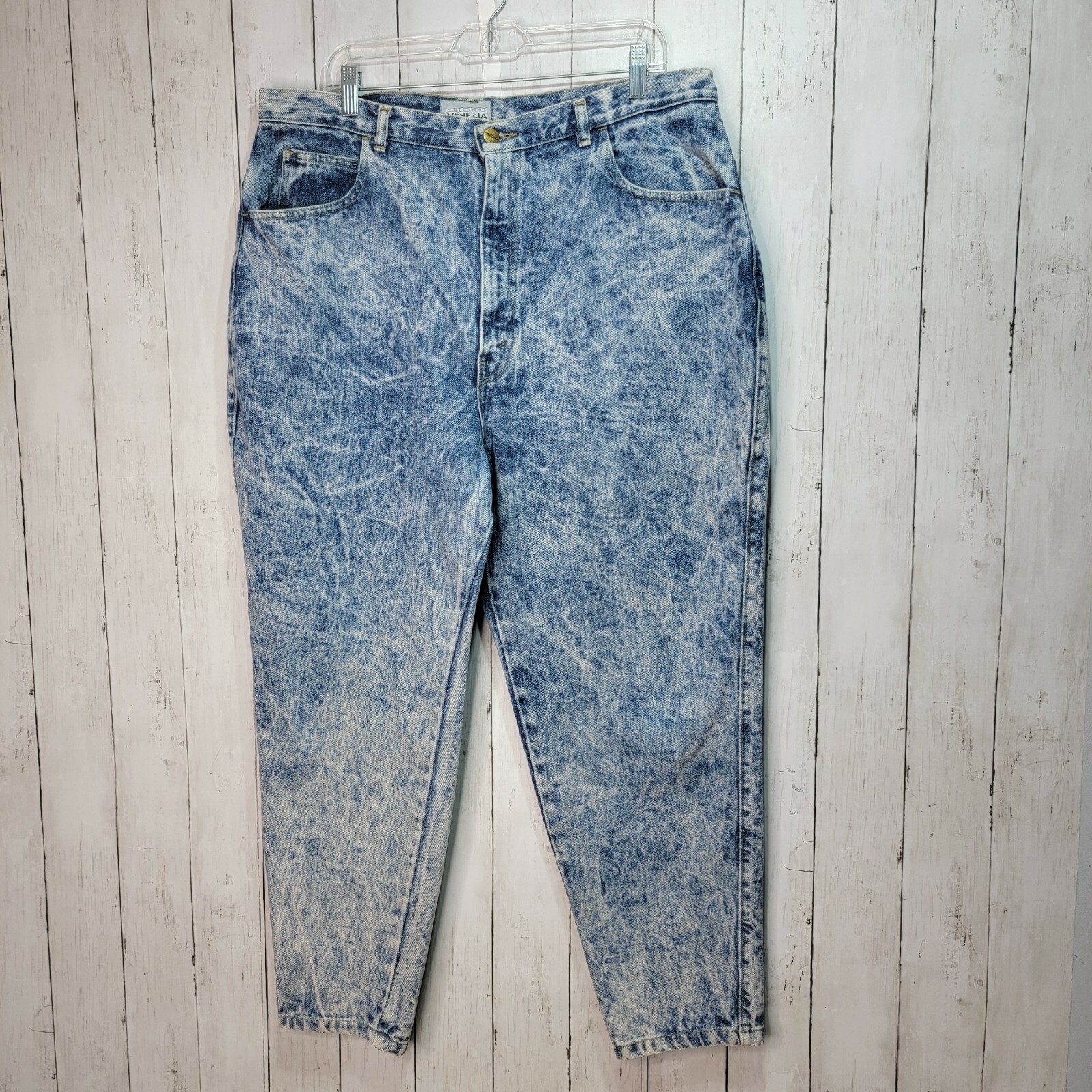 Vintage Venezia Sportswear Women’s High Waist Acid Wash Mom Jeans Size 22