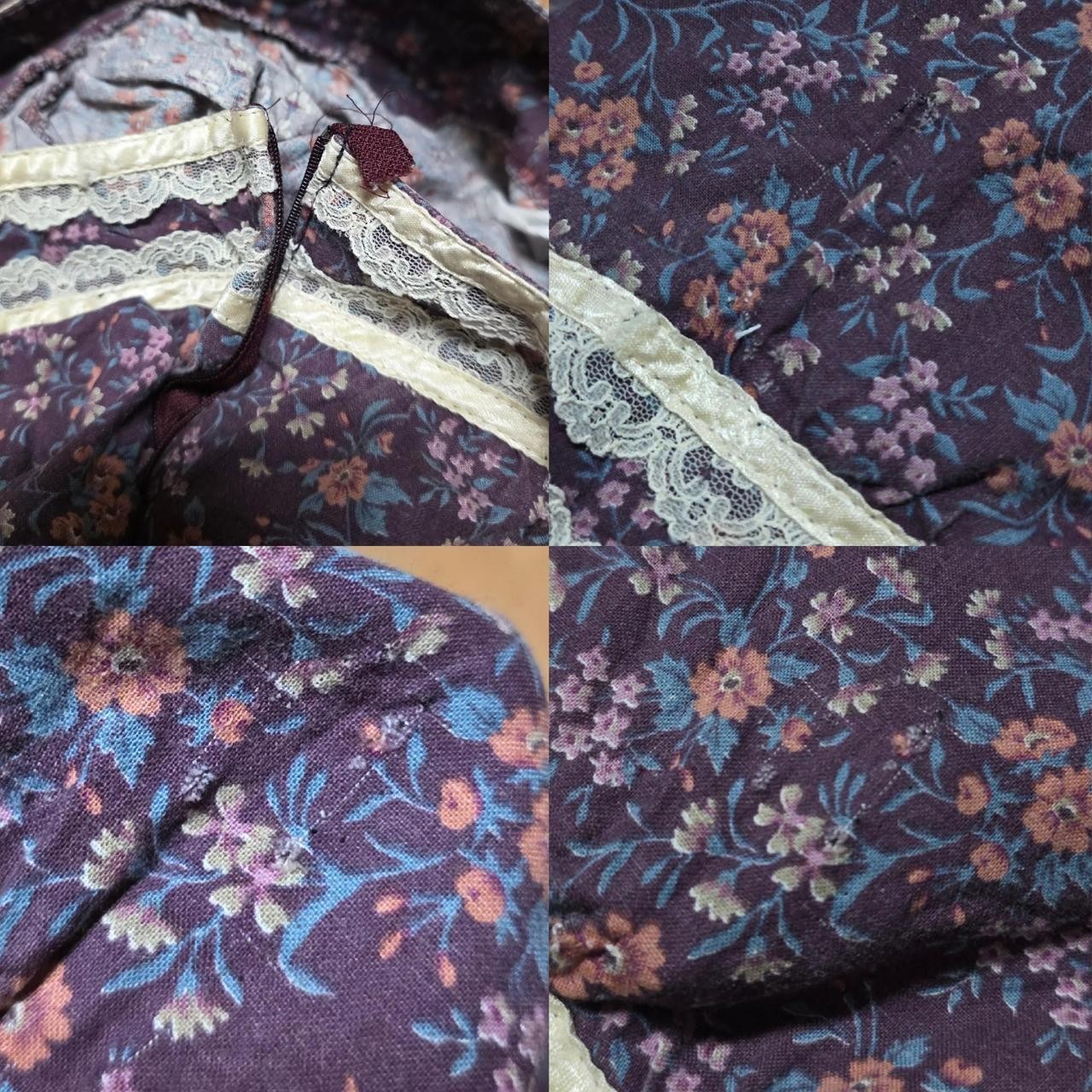 Vintage Gunne Sax Girls Skirt Purple Prairie Jessica Mcclintock