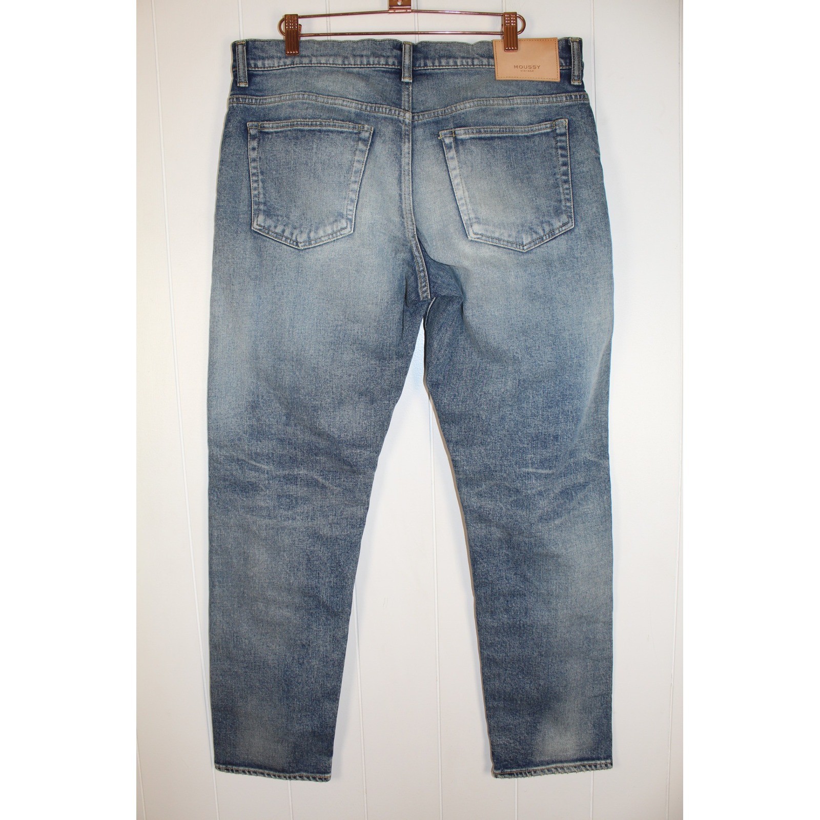 NWT Moussy Scranton Tapered Vintage Jeans Intentional Distressed NWT Stretch 33