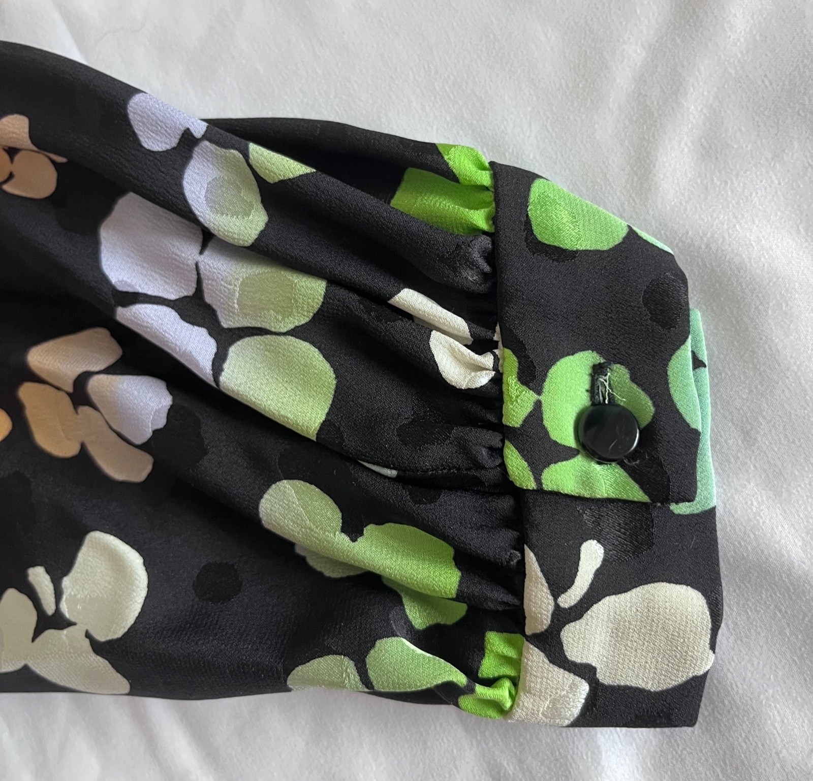 Unique & Versatile Vintage 1980s VALENTINO NIGHT multicolor Silk Dress M