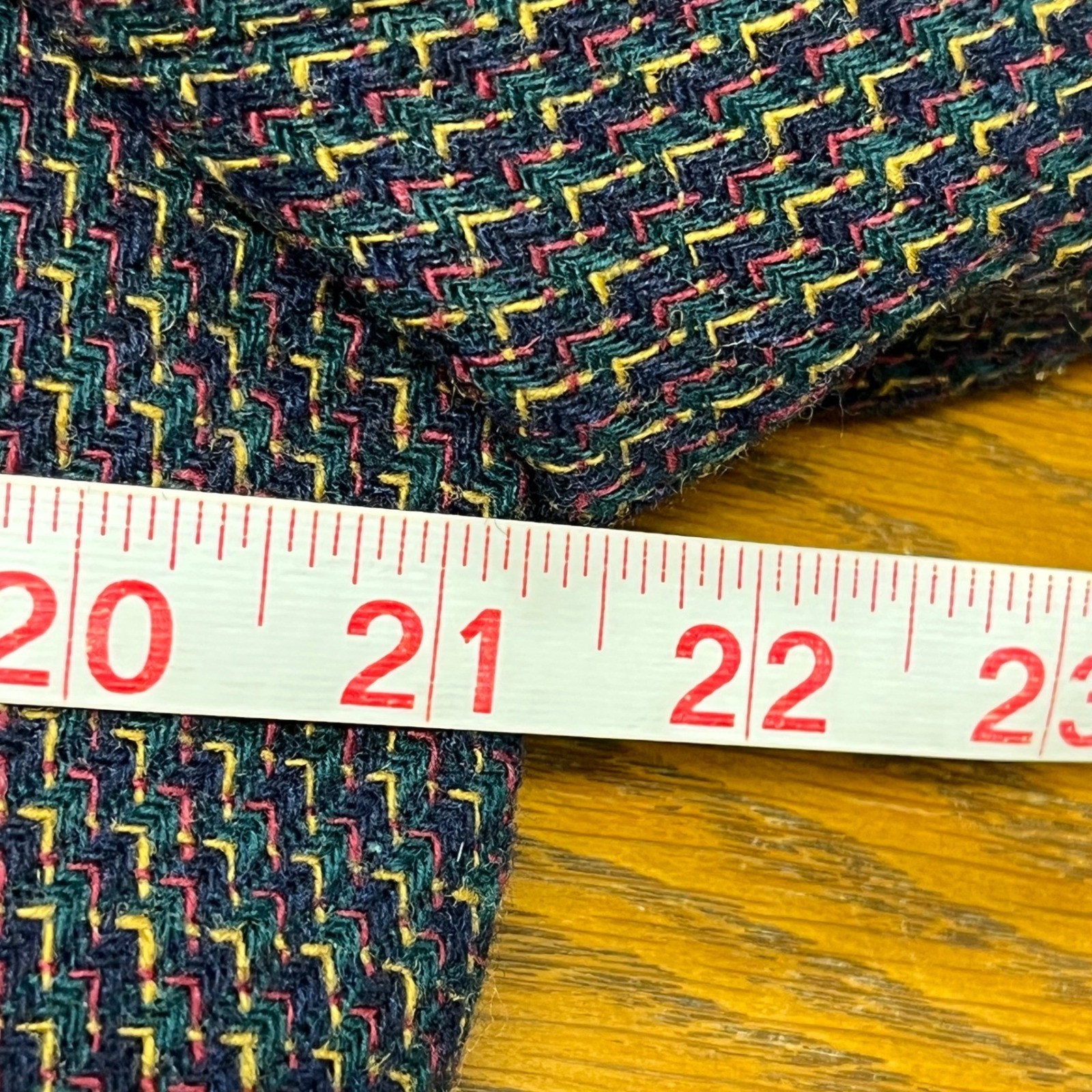 Vintage KENNETH GORDON Wool Blazer Double Breasted Plaid Sz 12 Academia Preppy