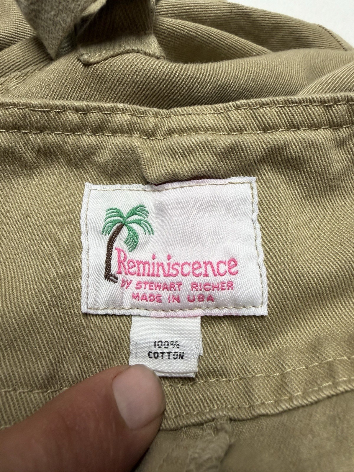 Reminiscence By Stewart Richer Jumpsuit Vibrant Beige One Size Fits All Ties Usa