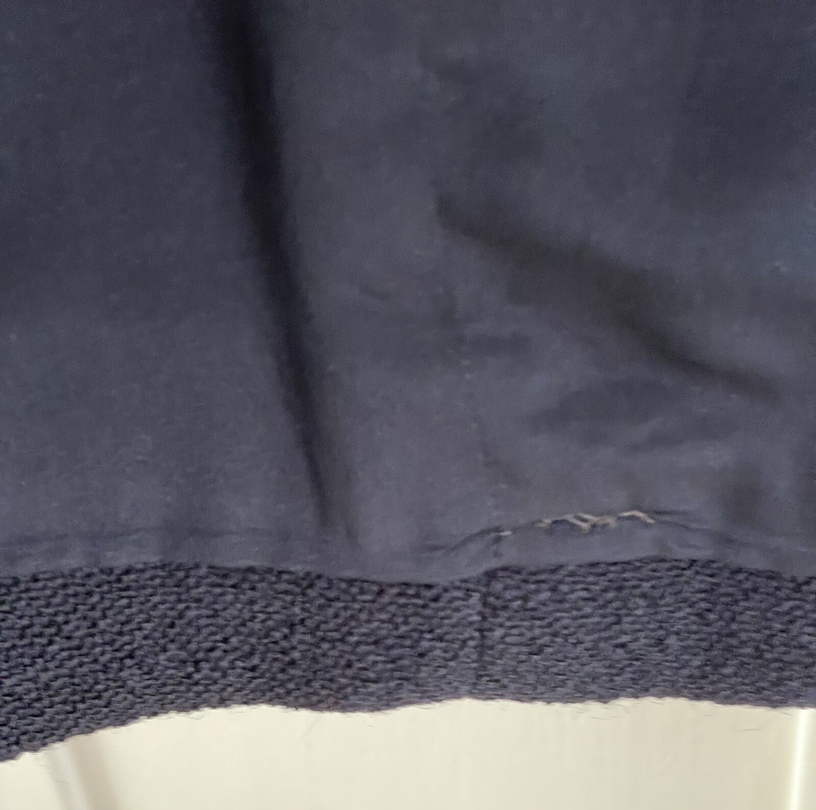 Vintage 1950’s CRISTOBAL BALENCIAGA Couture DB Navy Tweed Jacket Skirt Suit