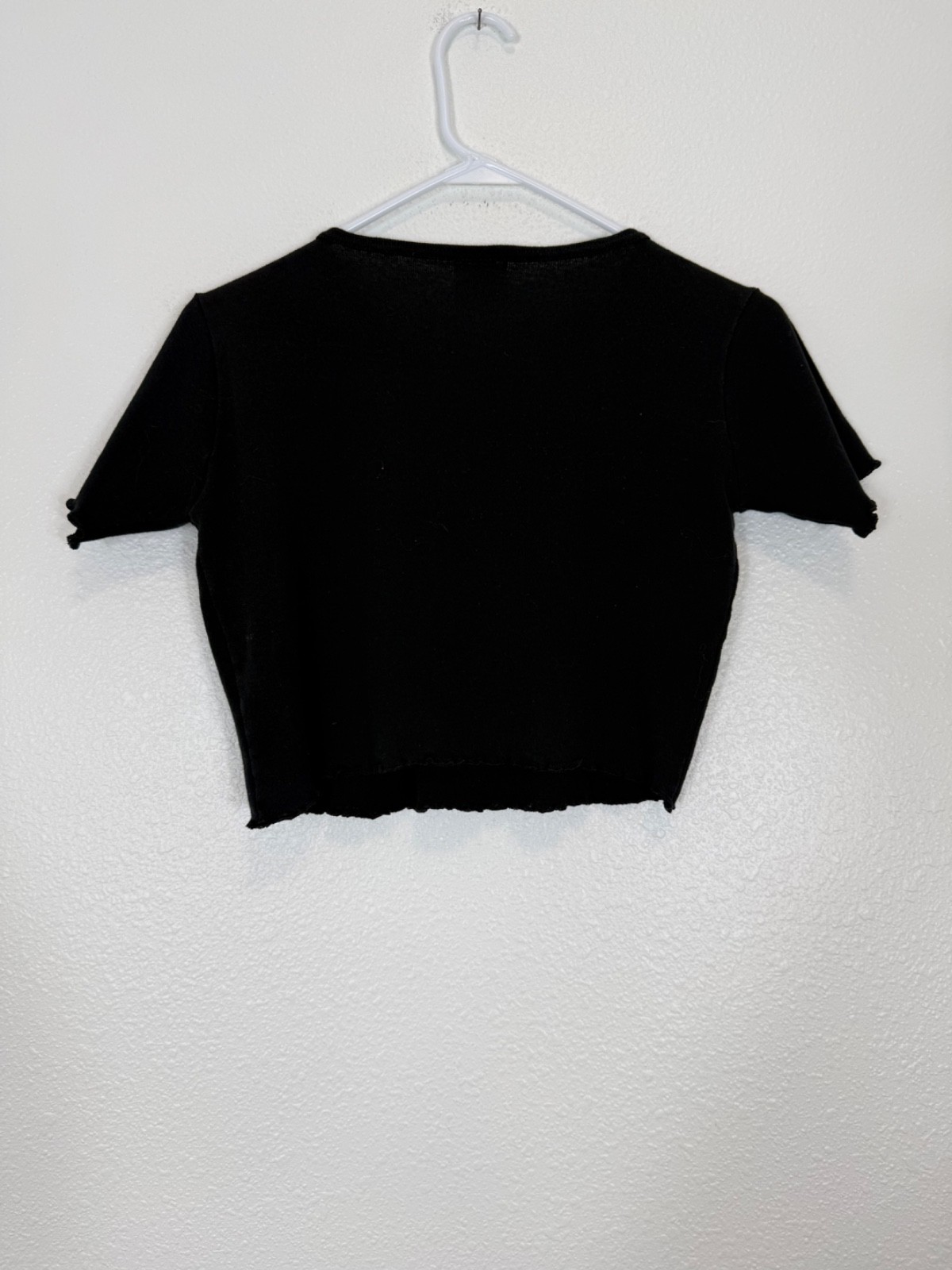 VTG Sturgis Bike Week 1999 Y2K Women’s Black Cropped Top Cotton USA By Amero T’s