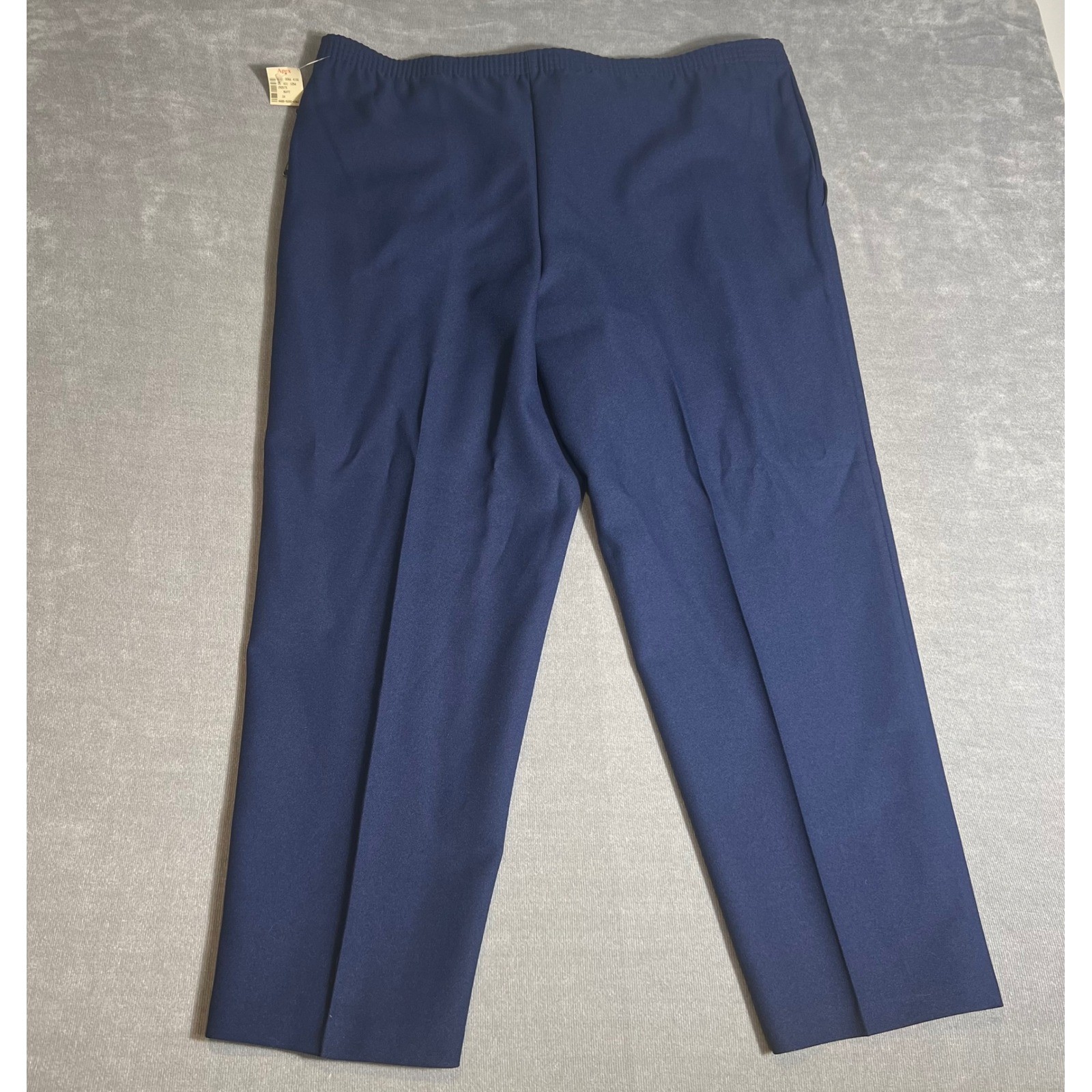 Vintage Levi Strauss Bend Over Navy Blue Dress Pants 24W Proportioned Short NWT