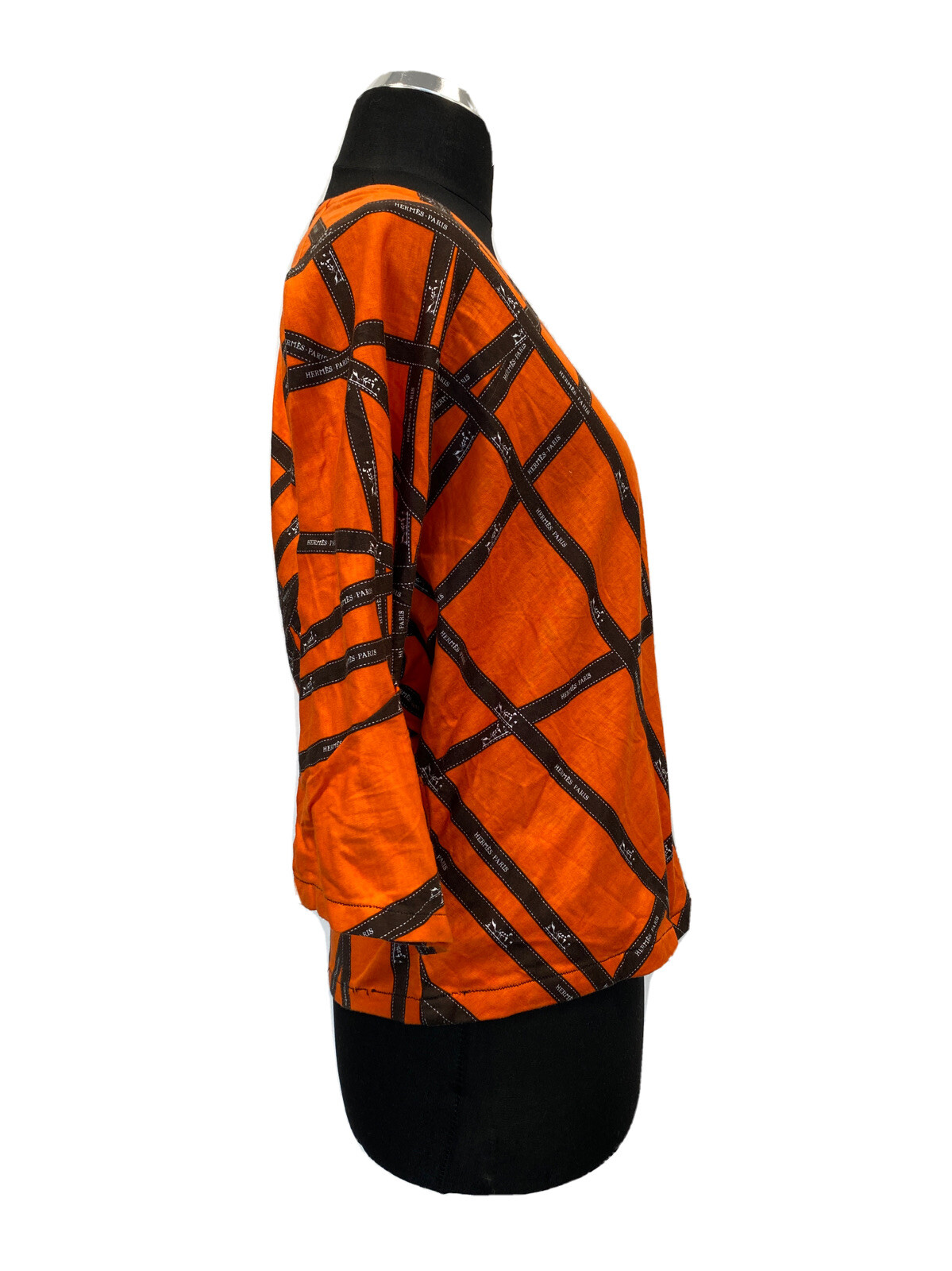 HERMES WOMEN’S SHIRT SHIRT VINTAGE JHG256