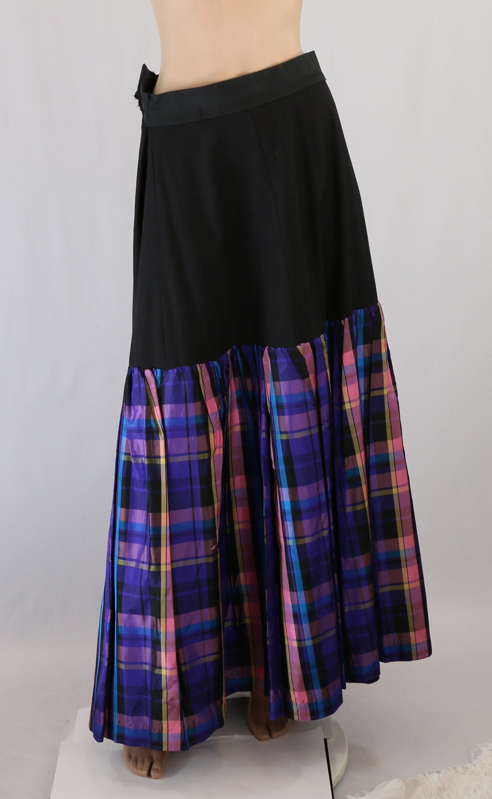 Do You Love Me? Vintage 80s Purple Party Prom Bridesmaid Dress sz 10