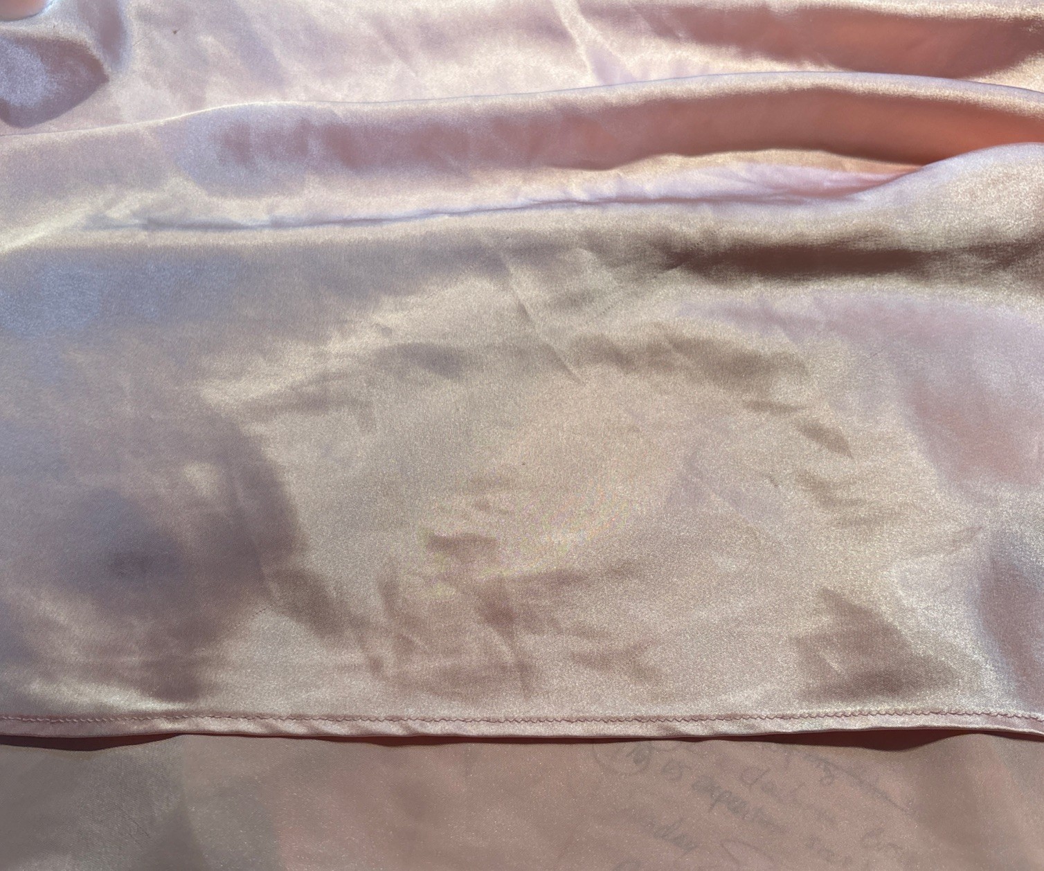 Sz L Sayme Newman Vintage Lingerie Pink Silky Made In The USA