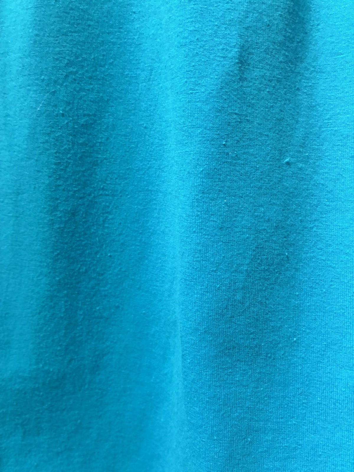 Vintage 80s 90s Turquoise Spandex Two-Piece Set Cap Sleeve Crop Top Pencil Skirt