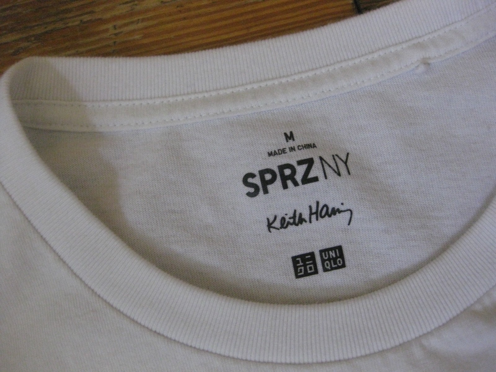 KEITH HARING POP SHOP T-shirt – WHITE Medium M – SPRZ NY ART GRAFF