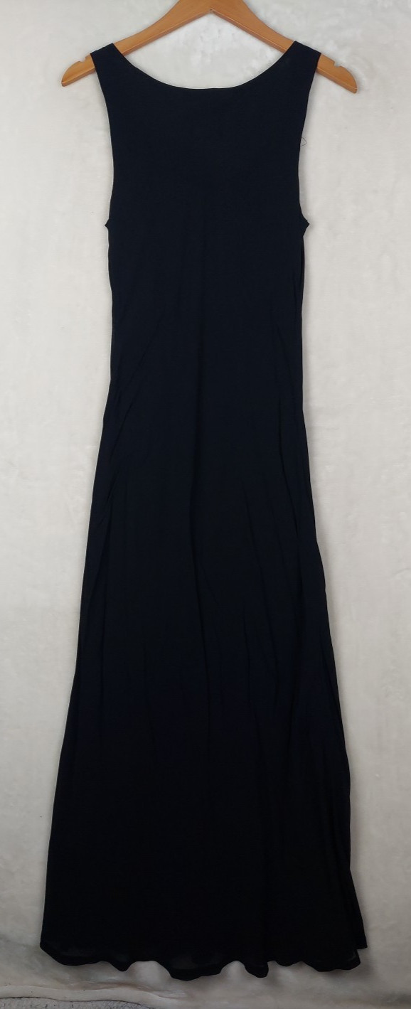 VTG 90s Benjamin A. Maxi Dress Womens Large Whimsigoth Fairy Grunge Minimalist