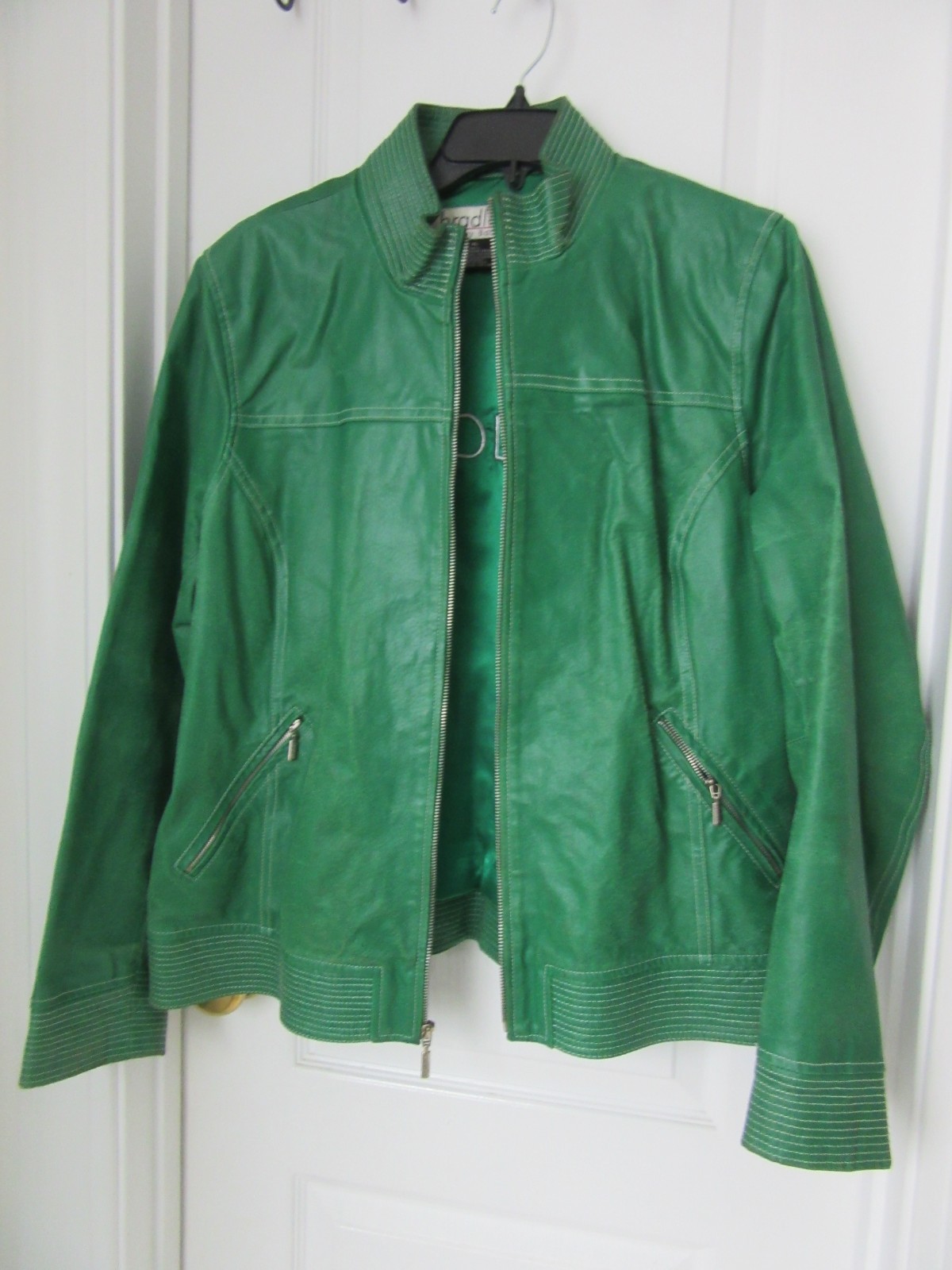 VTG 90’s Y2K Bradley Bayou Leather Jacket Women’s Sz XL