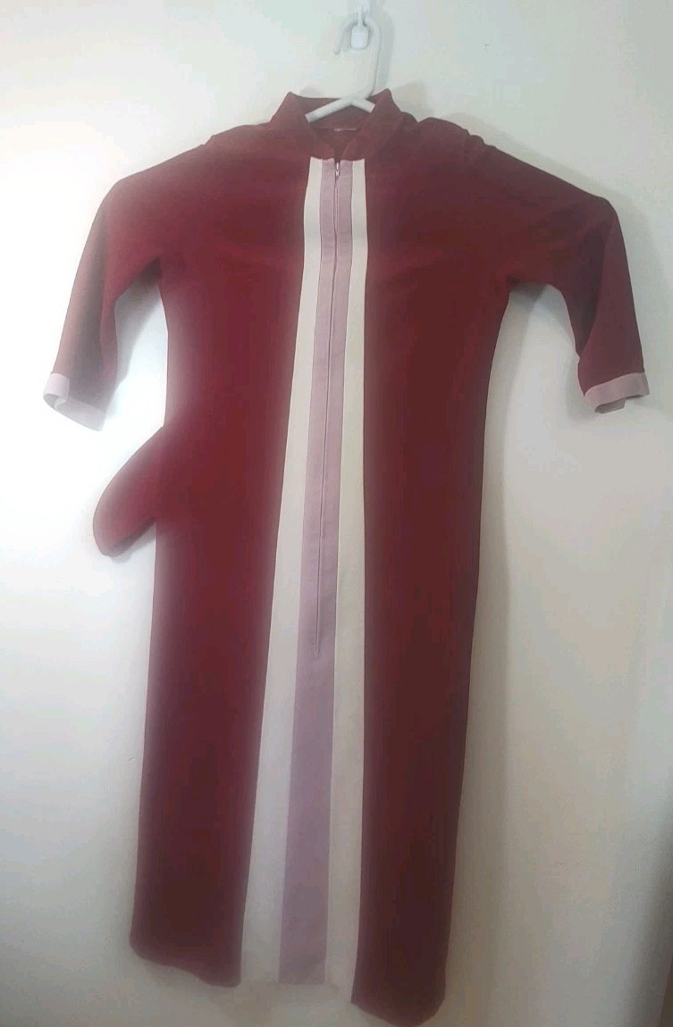 Vintage JC Penney 70s Loungewear Long Housecoat Robe Gown Mumu Retro Long (109)