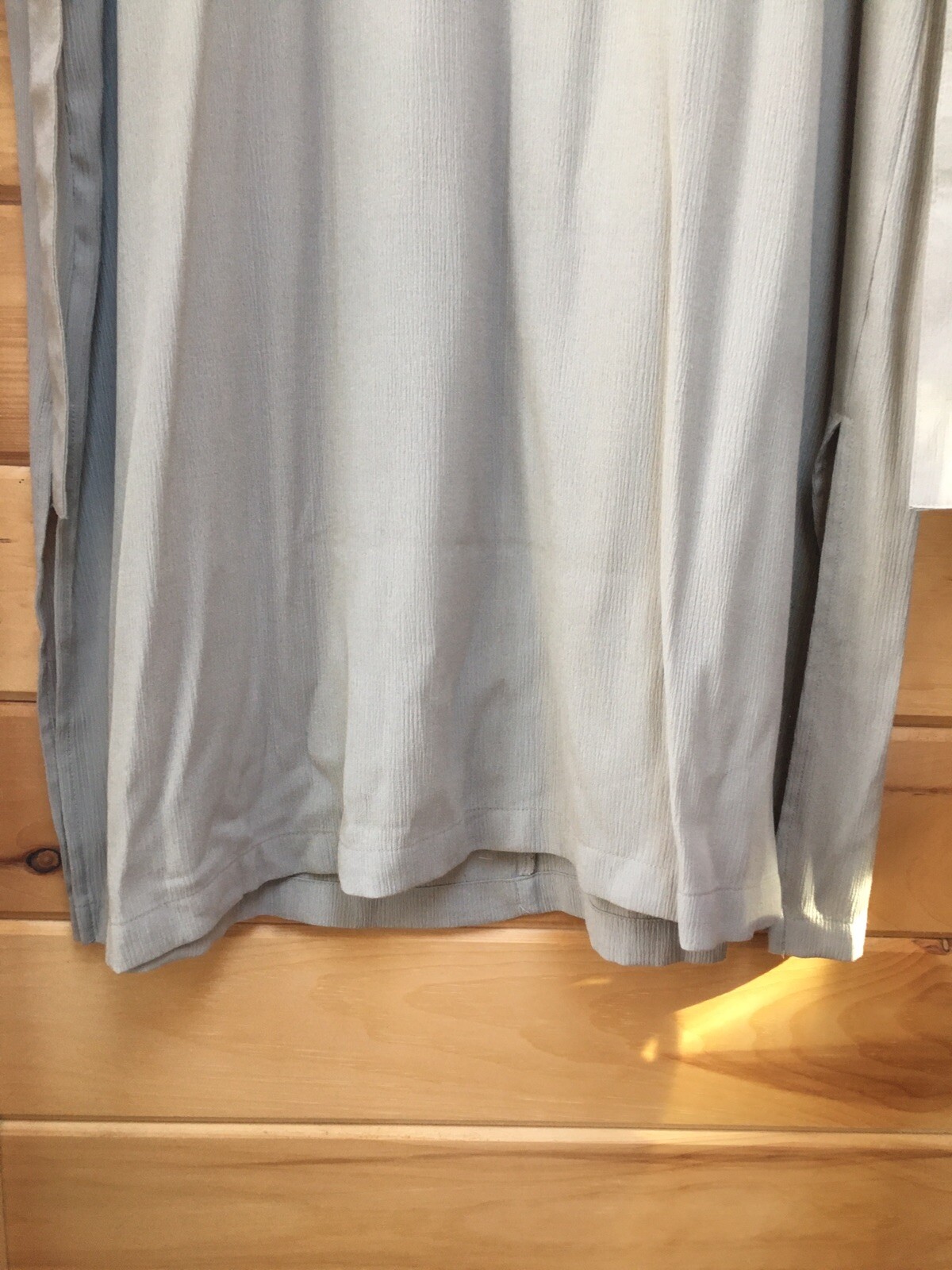 vintage 90s dress Xl Two Twenty Collection By Blair Khaki Crinkle Tie Back Maxi