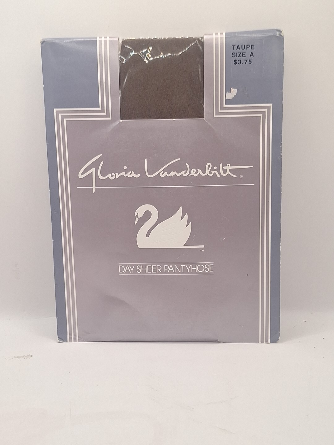 VINTAGE Gloria Vanderbilt Beige Day Sheer Pantyhose Size A Taupe – NEW