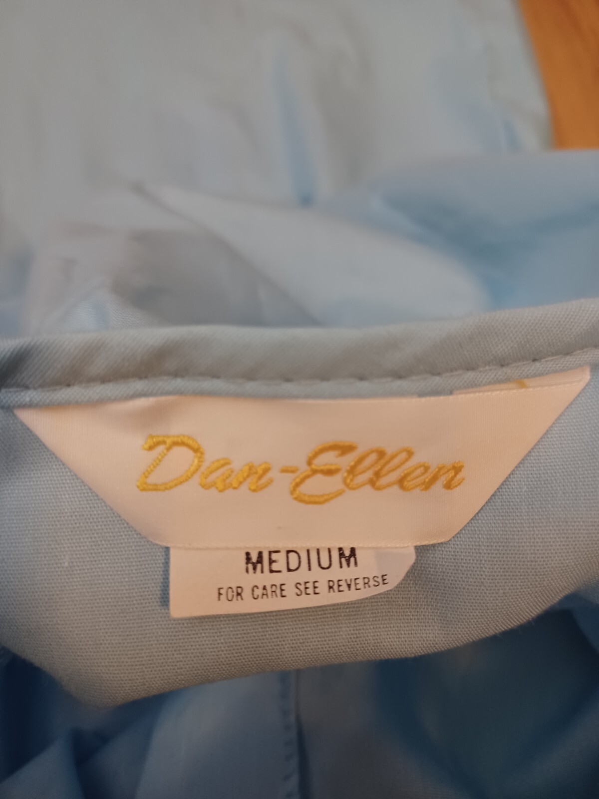 Vintage retro 1950s or 1960′ baby blue nighty Dan-Ellen pillow talk Style nighty