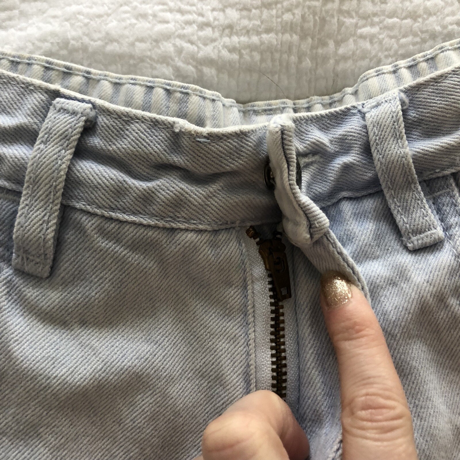 Mom Jean Shorts Rio by Stephen Mardon Vintage High Waisted Size 13 Light Wash