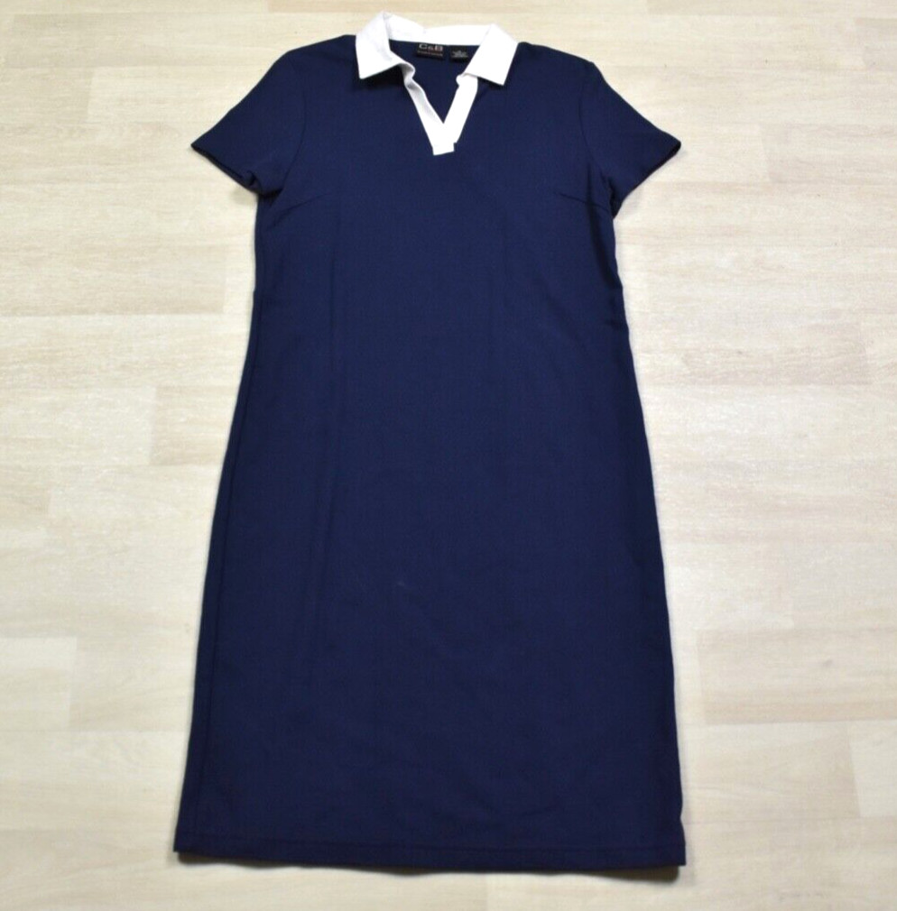 90s Y2K C&B Sport Polo Shirt-Dress Sporty Spice Athletic Size Medium VTG