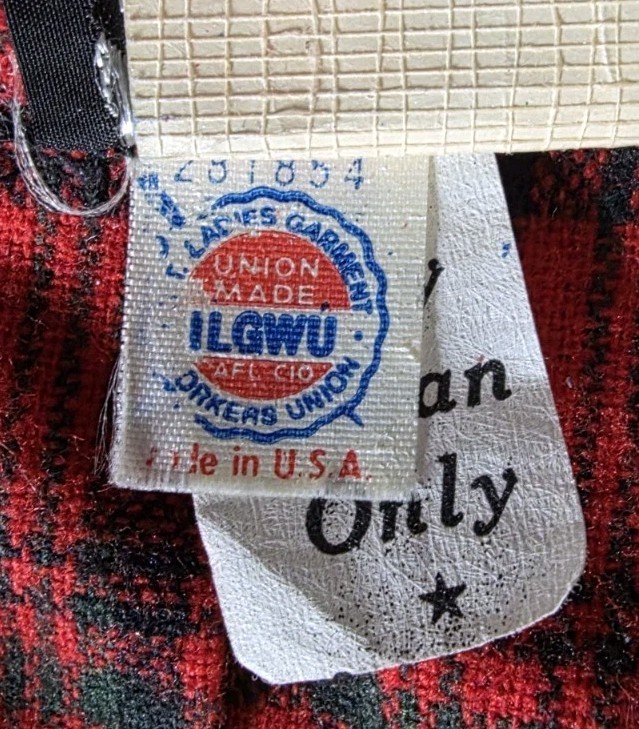 Vintage Century of Boston Plaid Skirt Womens Red Pleated Maxi A Line Size 14