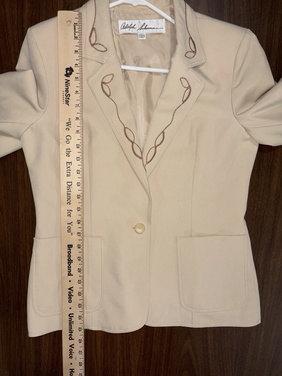 Vintage Adolph Schuman Women’s Western Blazer USA Made Size 12 See Measurements