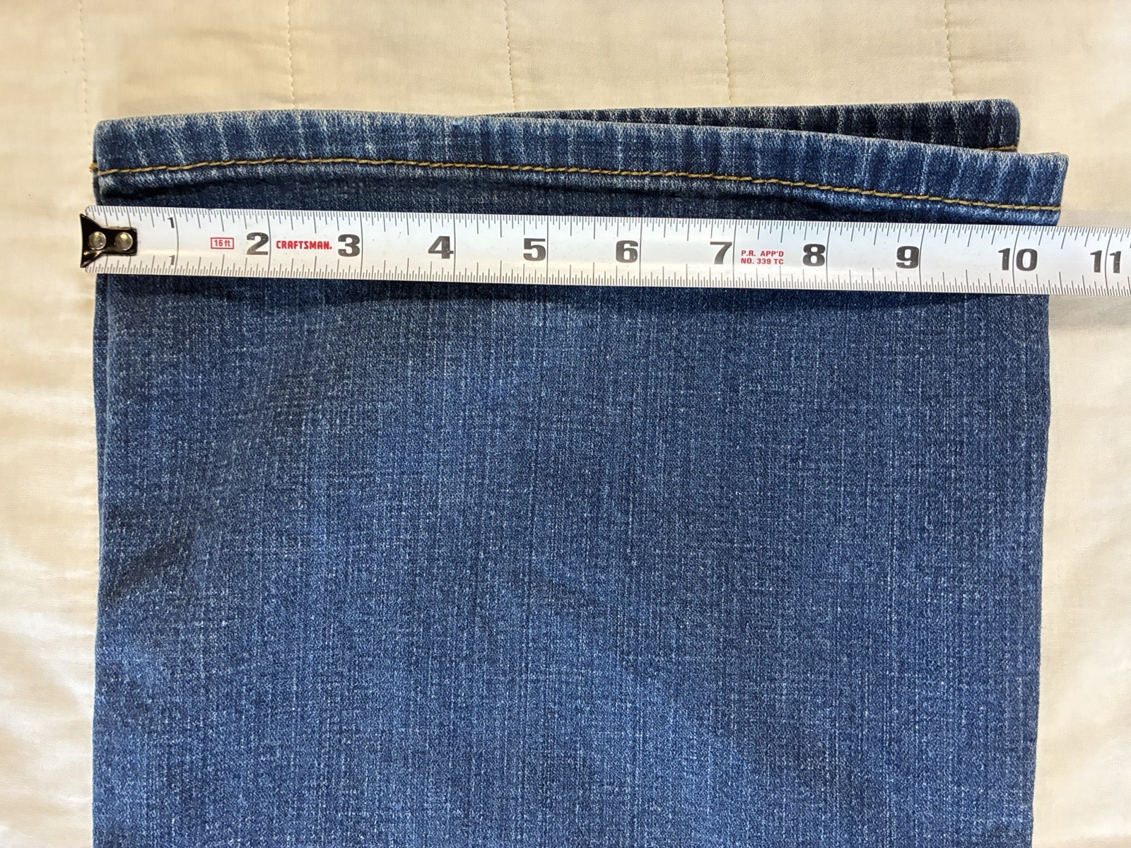 Levi’s 542 Women’s Plus Size 22W Medium Flare Jeans Flap Pocket Blue Y2K 2008